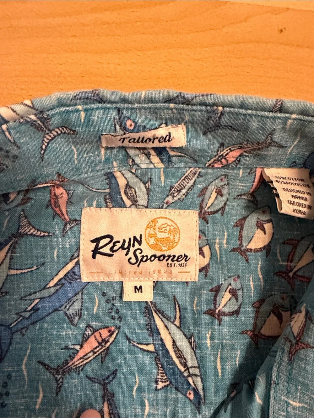 REYN SPOONER | 'A Wikiwiki Aloha Shirt | Tailored M